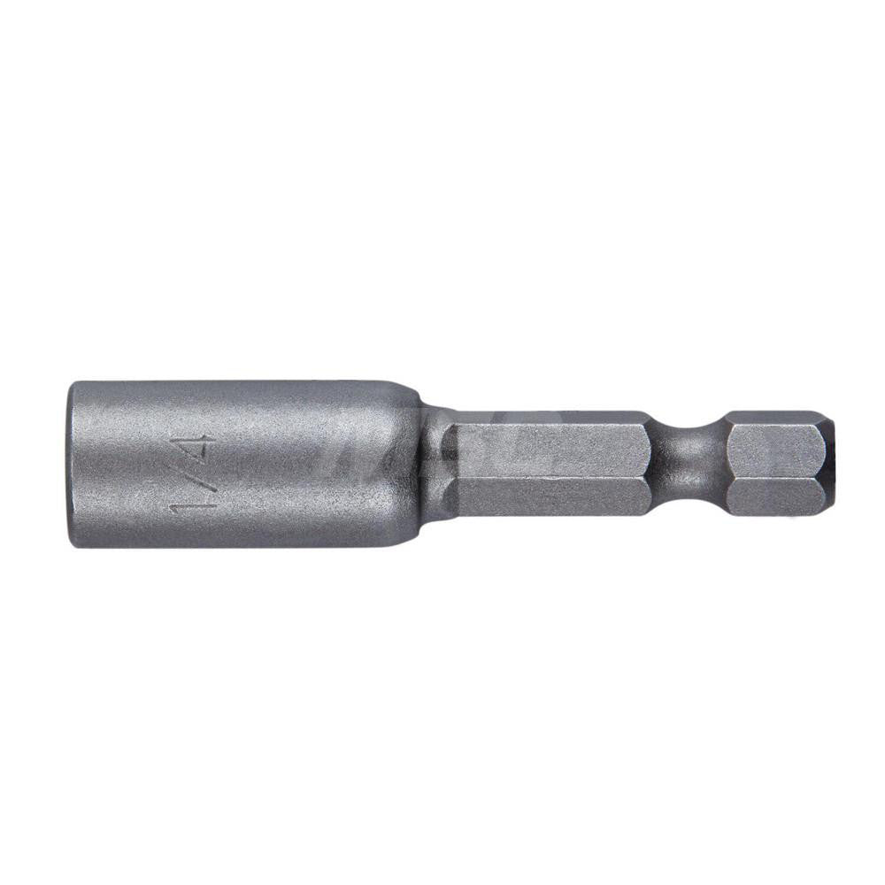 Irwin IWAF24214GB10 Power Screwdriver Bit Magnetic Nutsetter Bit, 1/4" Hex