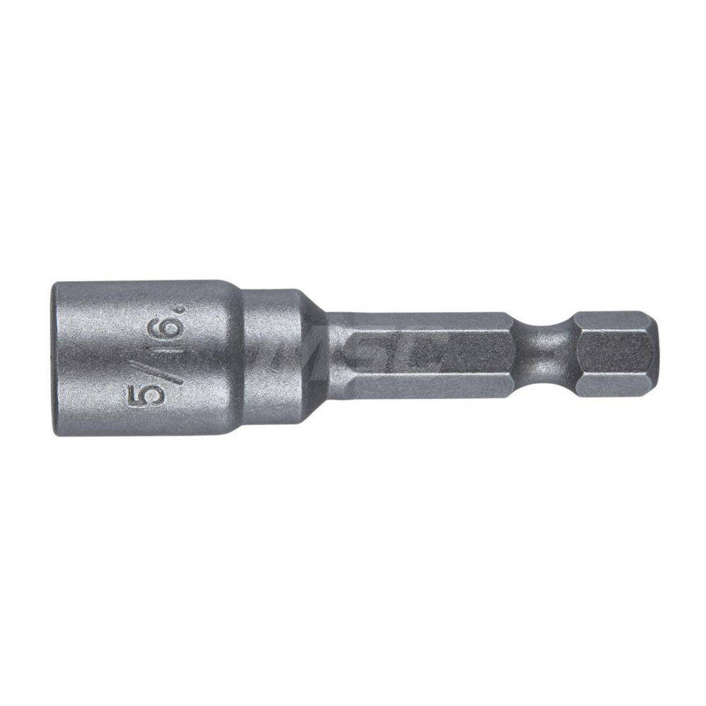 Irwin IWAF242516GB10 Power Screwdriver Bit Magnetic Nutsetter Bit, 5/16" Hex