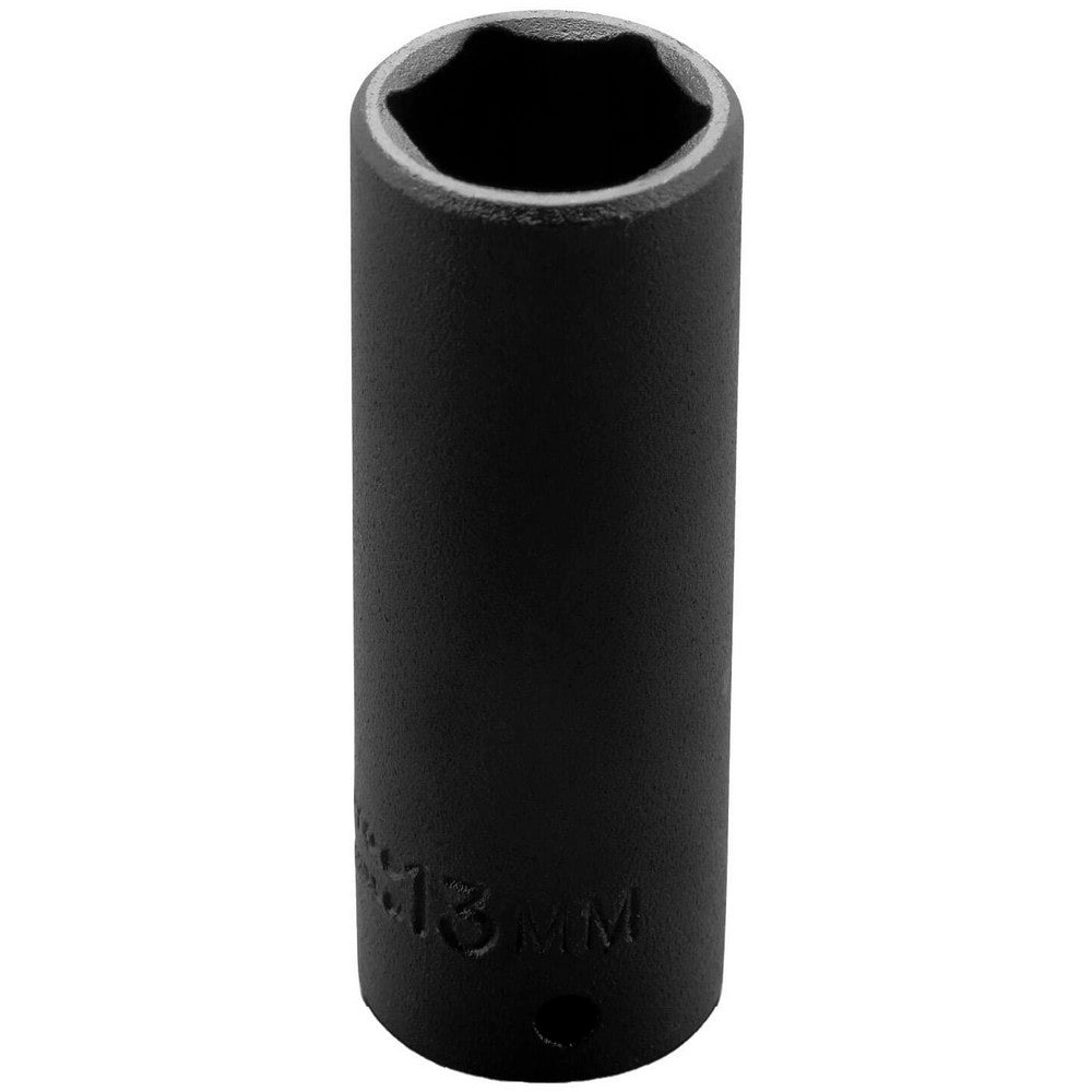 Proto J6513MH Impact Socket 1/4" Drive, 13mm Socket, Hex Drive