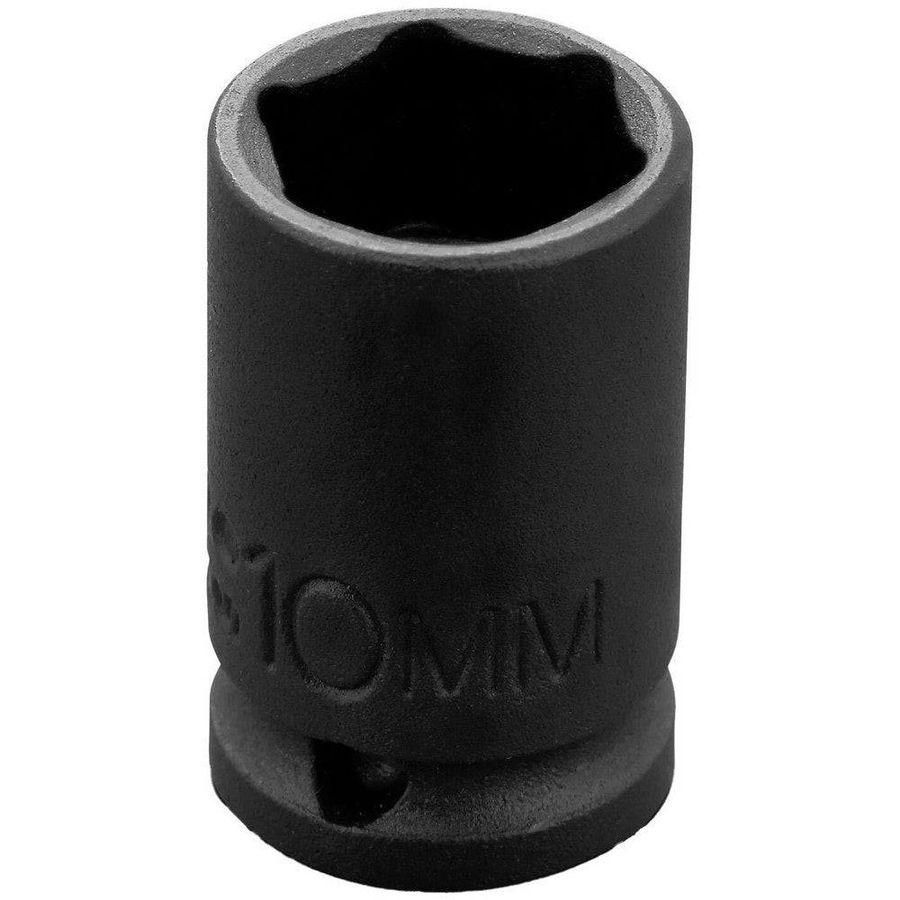 Proto J6910M Impact Socket 1/4" Drive, 10mm Socket, Hex Drive