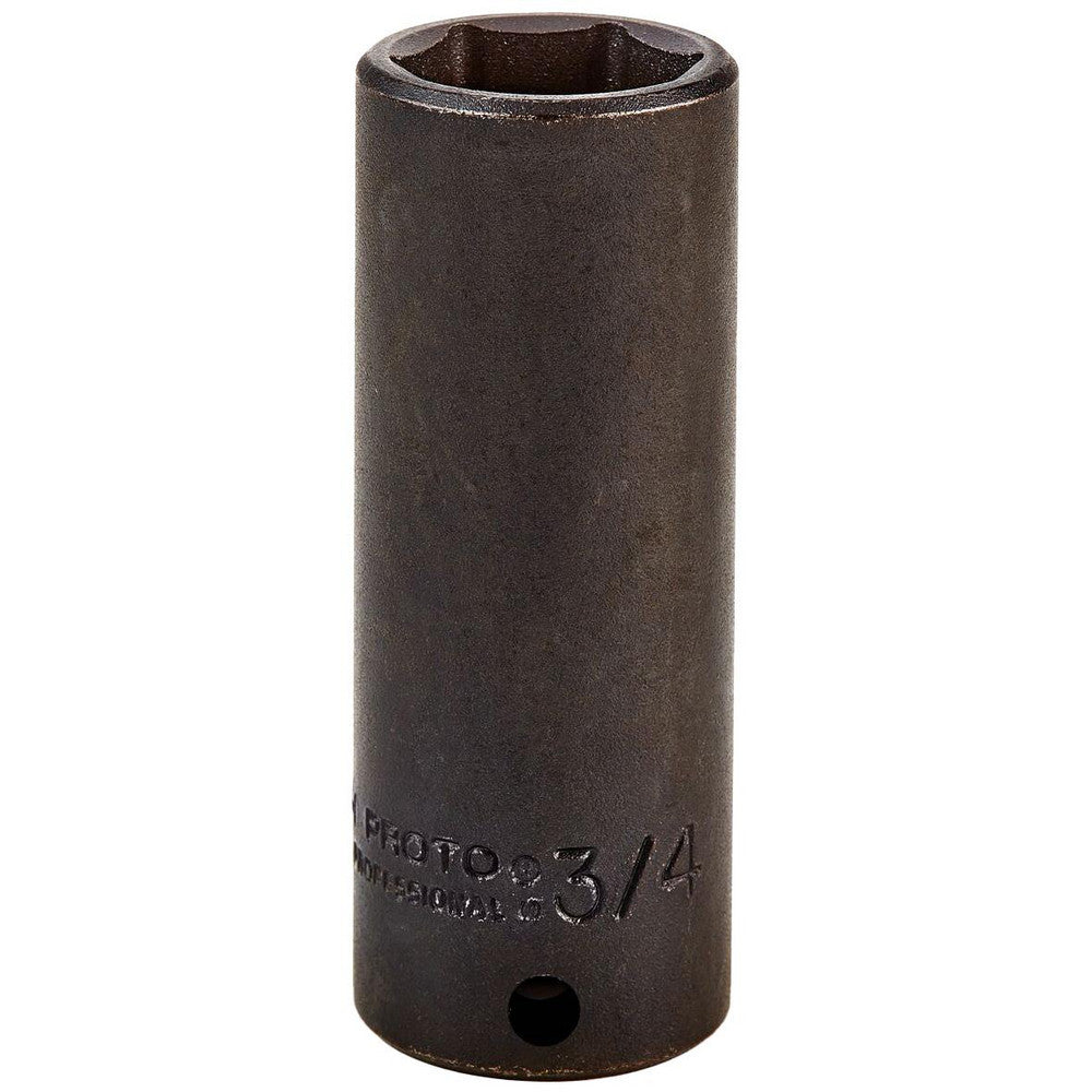 Proto J7724H Impact Socket 3/8" Drive, 3/4" Socket, Hex Drive
