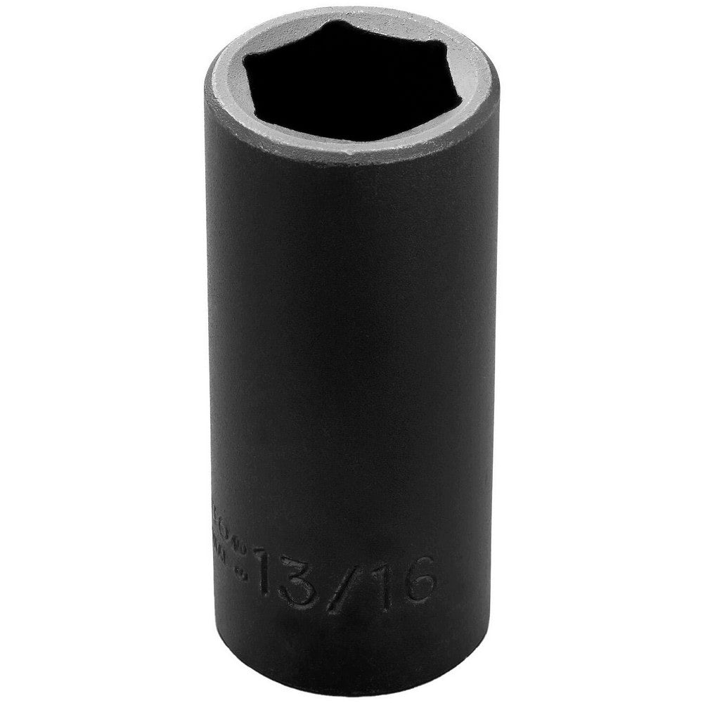 Proto J7726H Impact Socket 3/8" Drive, 13/16" Socket, Hex Drive