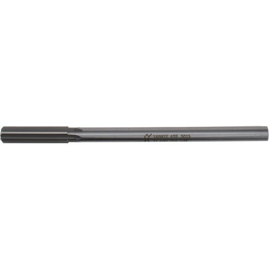 Hertel Reamers 433-0.5015 Chucking Reamer 0.5015" Dia, 8" OAL, 2" Flute Length, Straight Flute, Straight-Cylindrical Shank, HSS