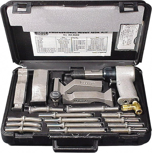 US Airtool 53-RGK Pneumatic Rivet Tool Kit