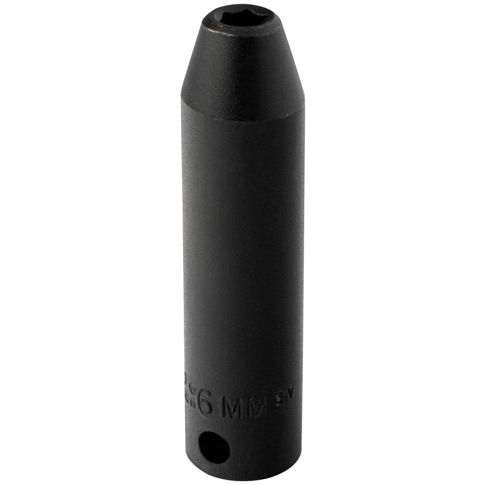 Proto J7006M Impact Socket 3/8" Drive, 6mm Socket, Hex Drive