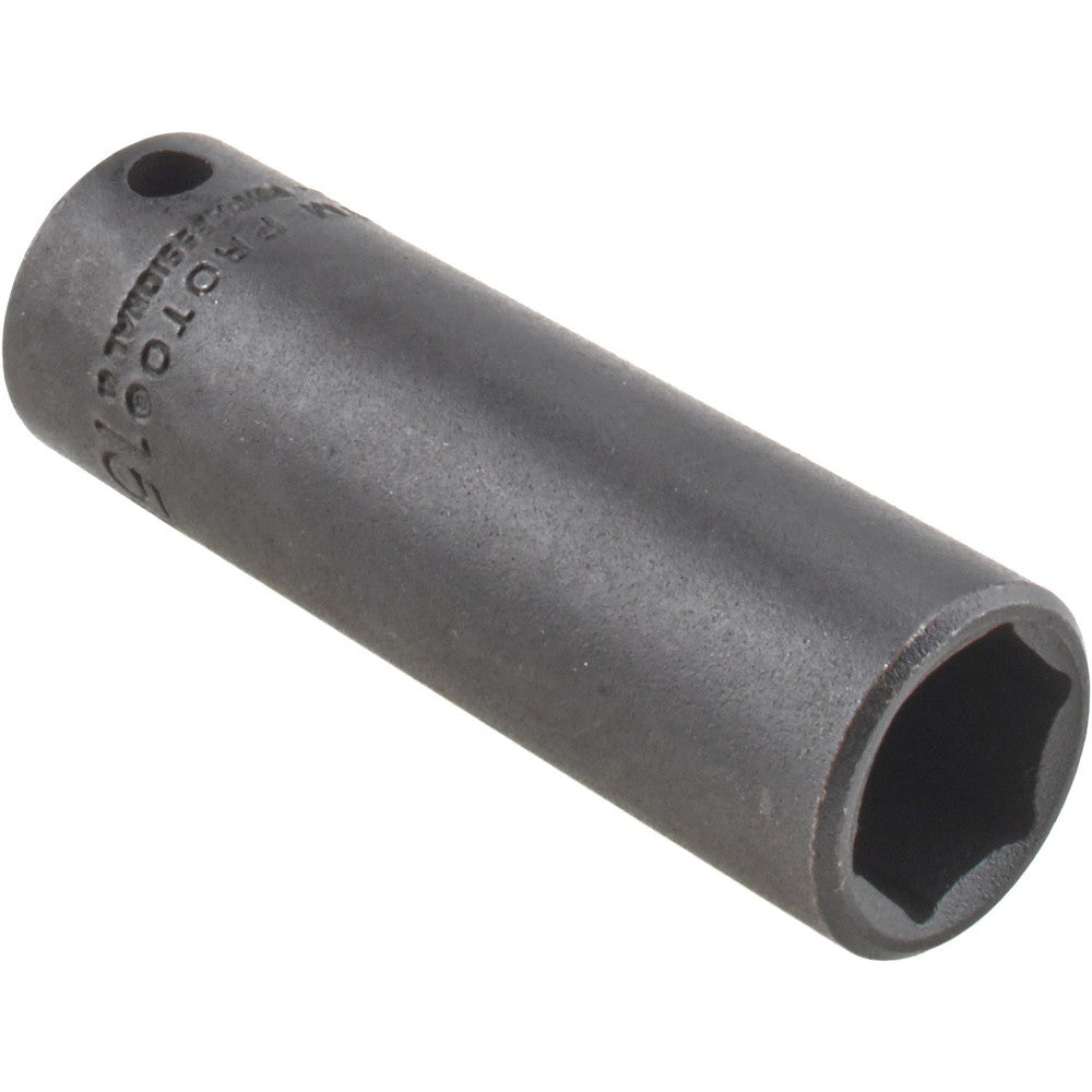 Proto J7015M Impact Socket 3/8" Drive, 15mm Socket, Hex Drive