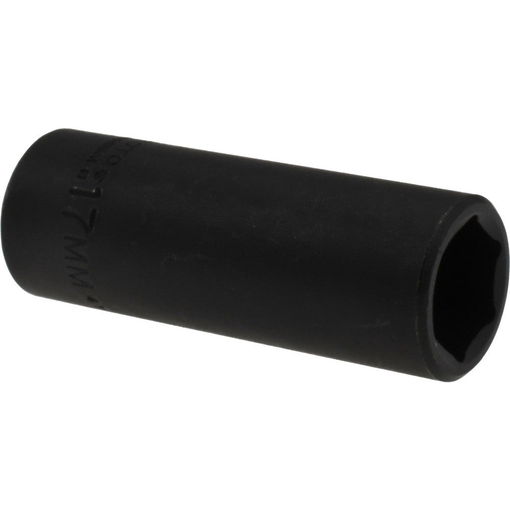 Proto J7017M Impact Socket 3/8" Drive, 17mm Socket, Hex Drive