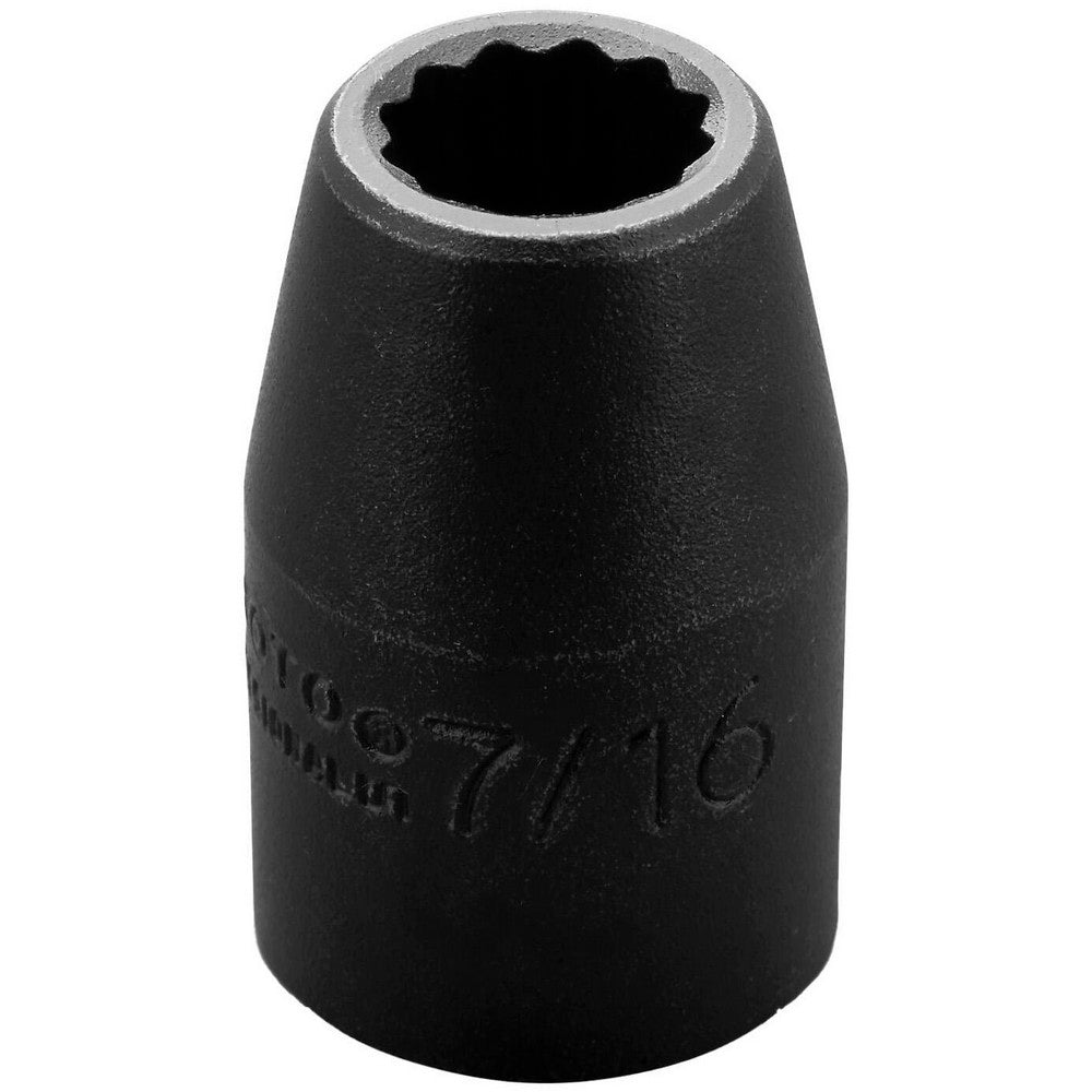 Proto J7414 Impact Socket 1/2" Drive, 7/16" Socket