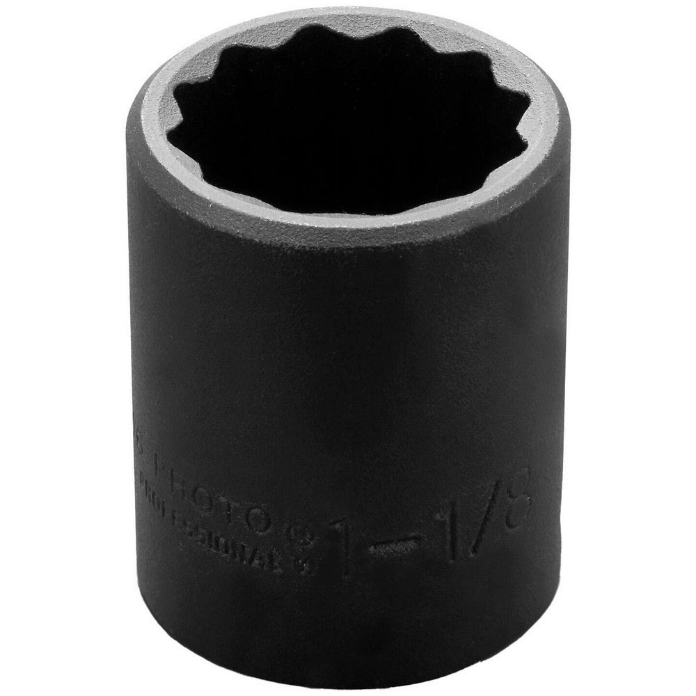 Proto J7436 Impact Socket 1/2" Drive, 1-1/8" Socket