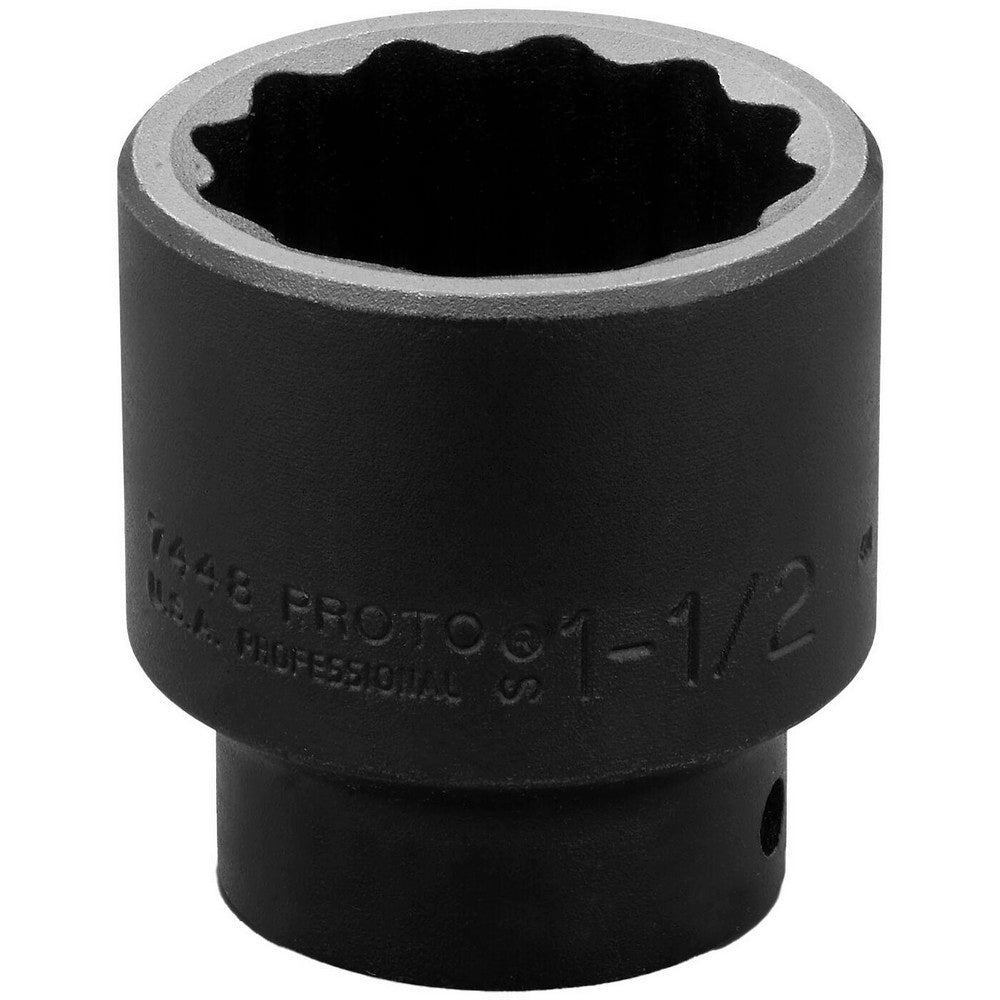 Proto J7448 Impact Socket 1/2" Drive, 1-1/2" Socket