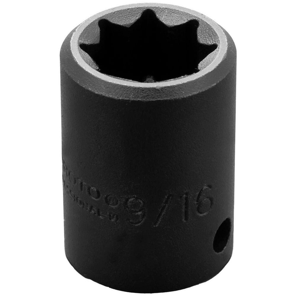 Proto J7418S Impact Socket 1/2" Drive, 9/16" Socket