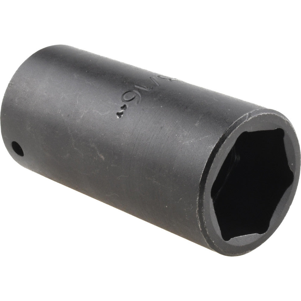 Proto J7338H Impact Socket 1/2" Drive, 1-3/16" Socket, Hex Drive
