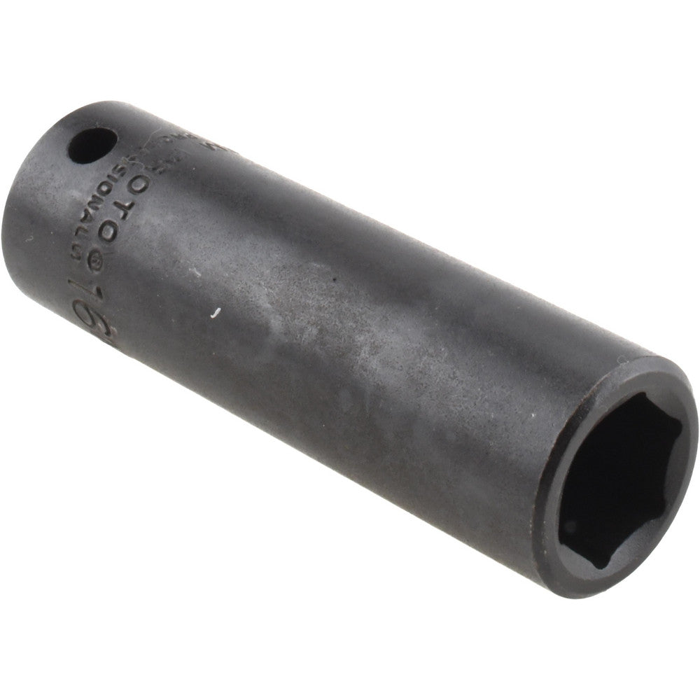 Proto J7316M Impact Socket 1/2" Drive, 16mm Socket, Hex Drive