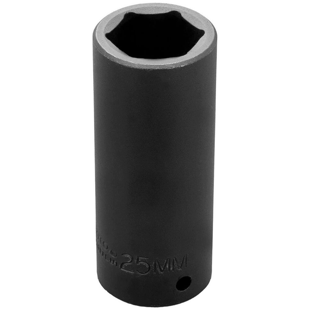 Proto J7325M Impact Socket 1/2" Drive, 25mm Socket, Hex Drive
