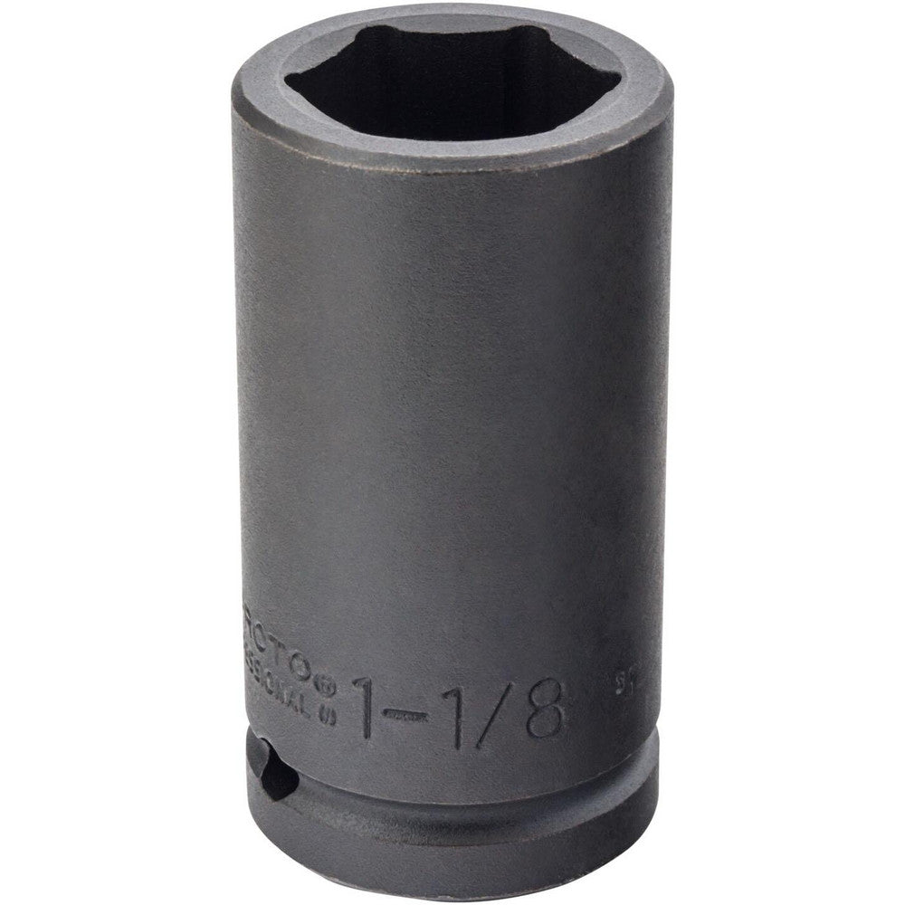 Proto J07518L Impact Socket 3/4" Drive, 1-1/8" Socket, Hex Drive