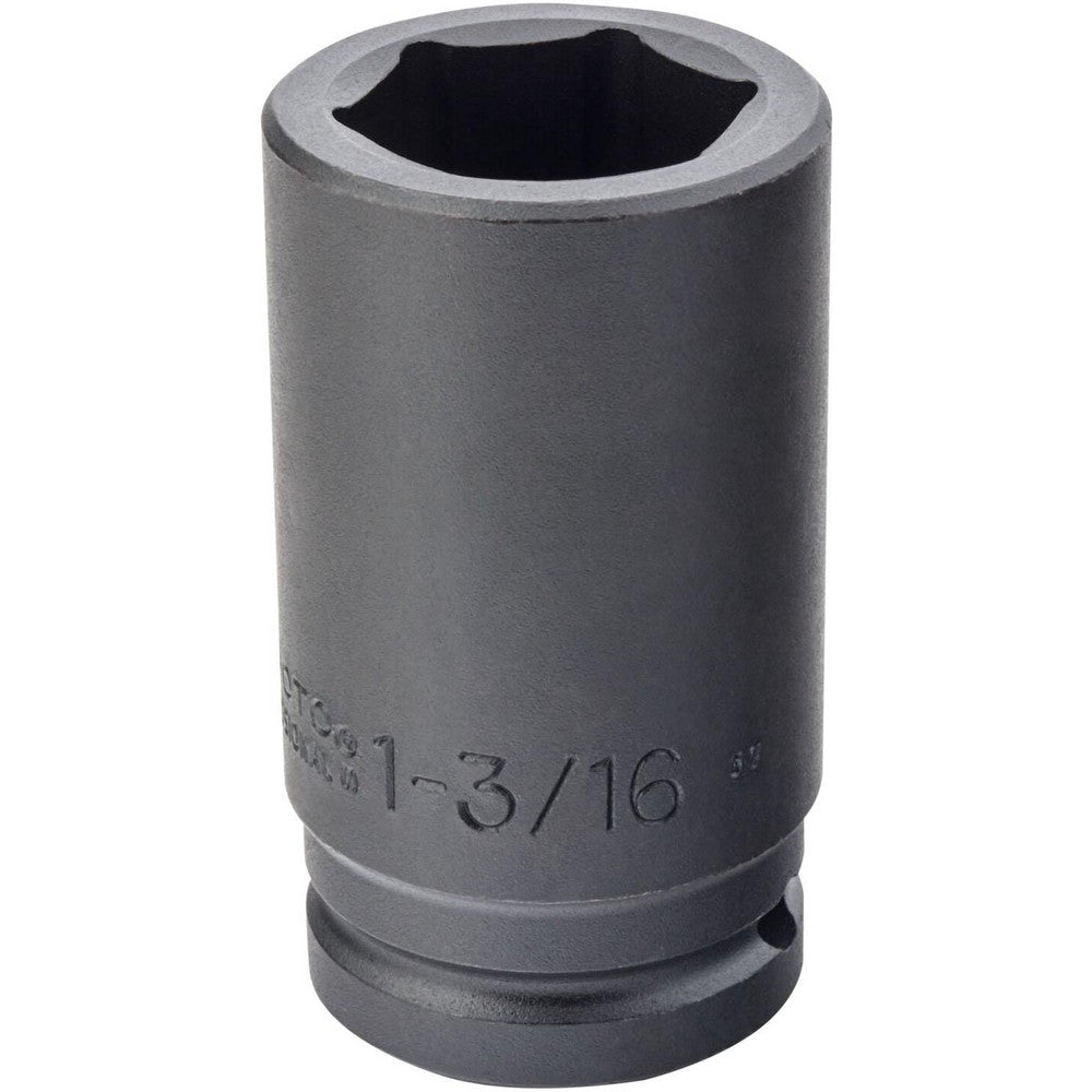 Proto J07519L Impact Socket 3/4" Drive, 1-3/16" Socket, Hex Drive
