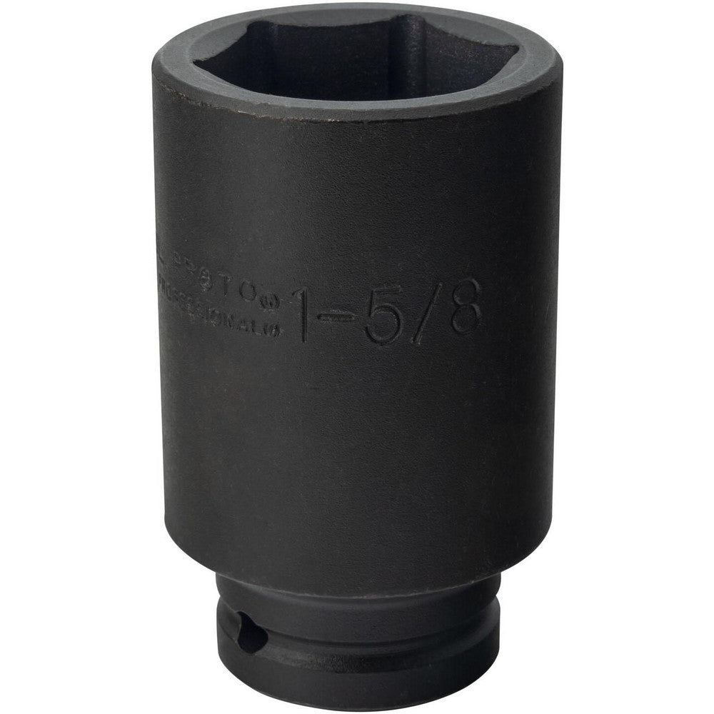 Proto J07526L Impact Socket 3/4" Drive, 1-5/8" Socket, Hex Drive