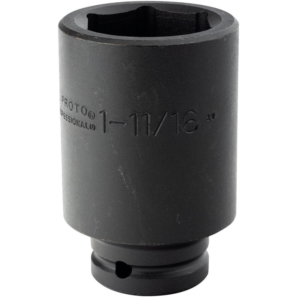 Proto J07527L Impact Socket 3/4" Drive, 1-11/16" Socket, Hex Drive