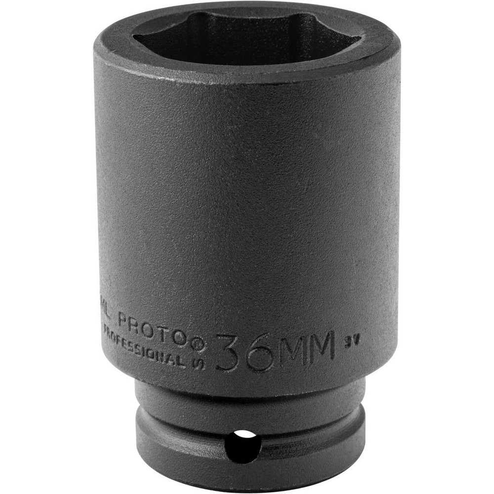 Proto J07536ML Impact Socket 3/4" Drive, 36mm Socket, Hex Drive