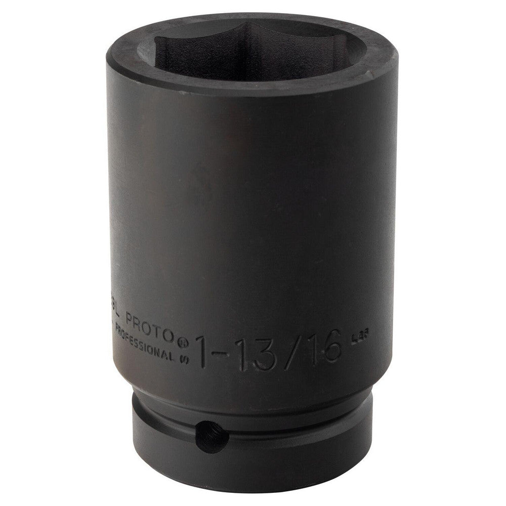 Proto J10029L Impact Socket 1" Drive, 1-13/16" Socket, Hex Drive