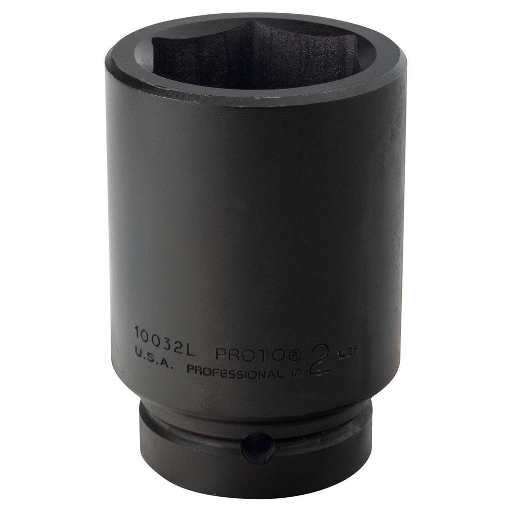 Proto J10032L Impact Socket 1" Drive, 2" Socket, Hex Drive