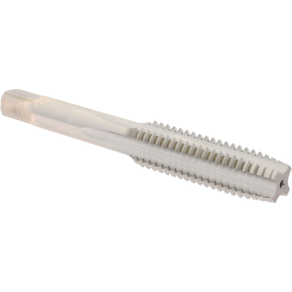 Hertel K008482AS Straight Flute Tap 7/16-14 UNC, 4 Flute, Plug Chamfer, High-Speed Steel, Bright/Uncoated Finish