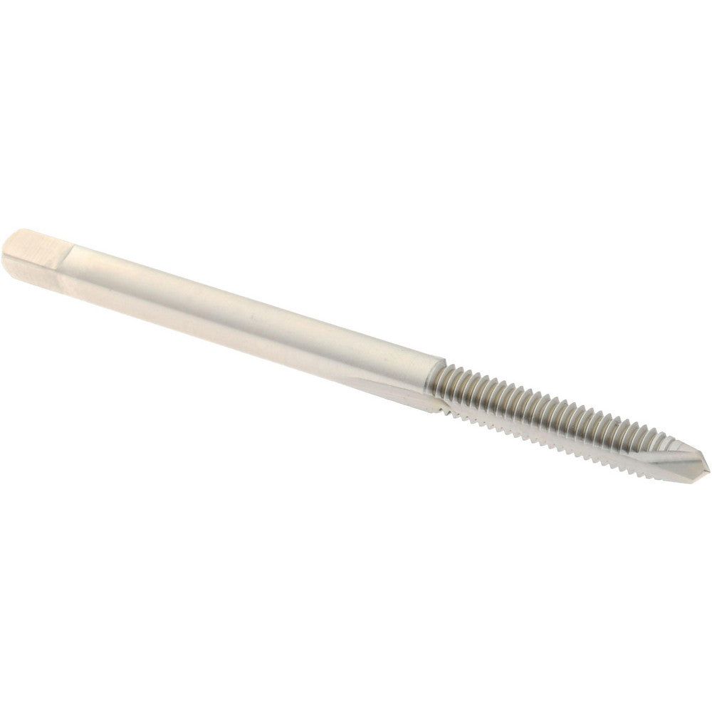 Hertel K011029AS Spiral Point Tap #5-40 UNC, 2 Flutes, Plug Chamfer, HSS, Bright/Uncoated Coated