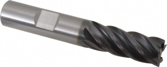 Kennametal 3580813 Square End Mill 1/2" Dia, 1-1/4" LOC, 5 Flutes, Solid Carbide