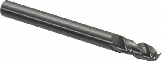 Kennametal 3660396 Roughing & Finishing End Mill 1/4" Dia, 2 Flutes, Square End, Solid Carbide
