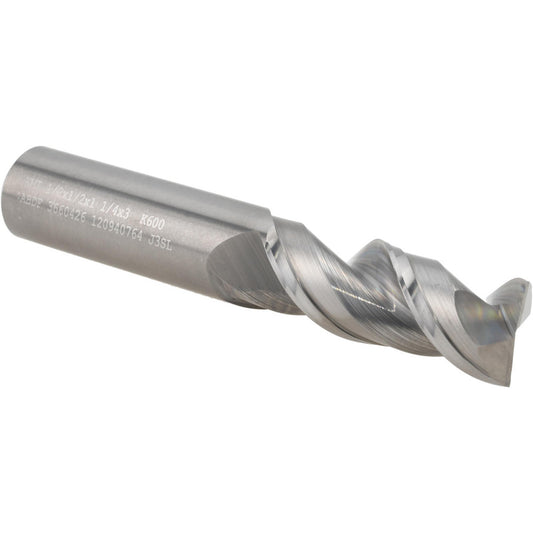 Kennametal 3660426 Roughing & Finishing End Mill 1/2" Dia, 2 Flutes, Corner Radius End