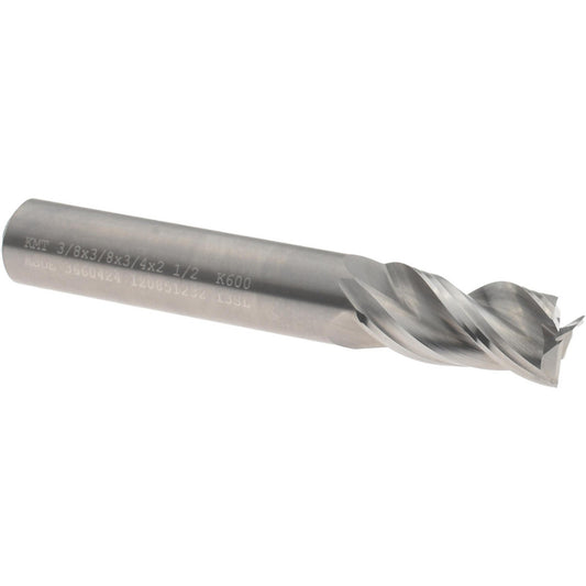 Kennametal 3660424 Roughing & Finishing End Mill 3/8" Dia, 3 Flutes, Square End, Solid Carbide