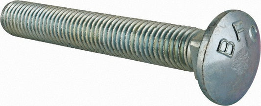 Value Collection CAI206204500-025BX Carriage Bolt 5/8-11, 4-1/2" Length Under Head, Square Neck