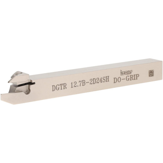 Iscar 2301531 Indexable Grooving-Cutoff Toolholder DGTR12.7B-2D24SH, 0.075 to 0.098" Groove Width, Right Hand