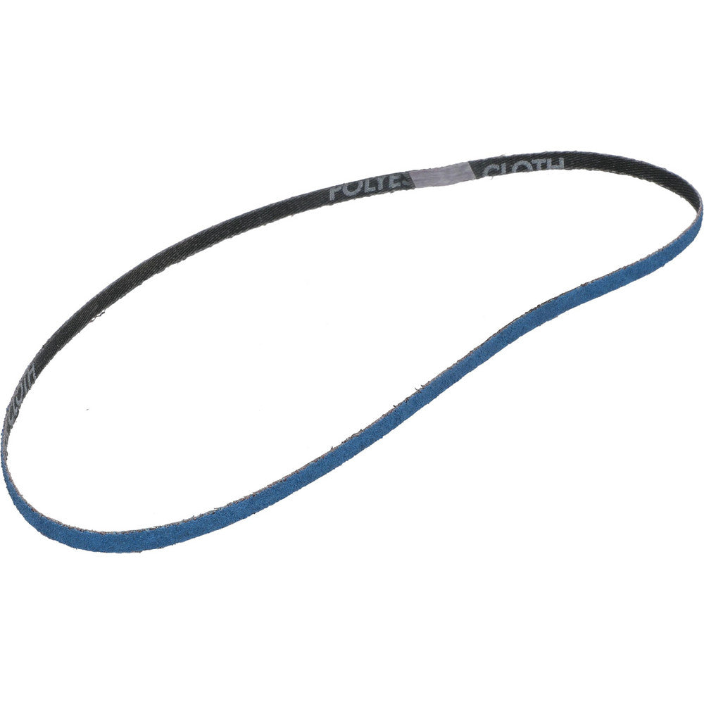 Norton 78072728552 Abrasive Belt 1/4" Wide, 24" Long, 60 Grit, Zirconia Alumina