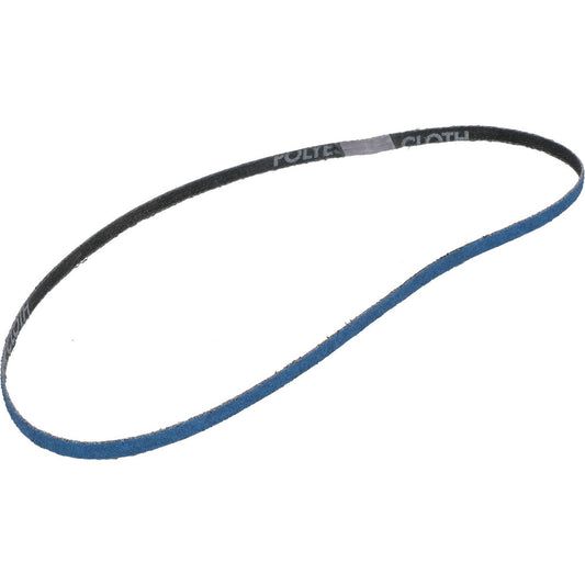 Norton 78072728552 Abrasive Belt 1/4" Wide, 24" Long, 60 Grit, Zirconia Alumina