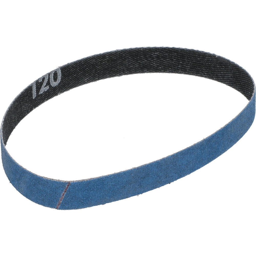 Norton 78072728742 Abrasive Belt 1/2" Wide, 12" Long, 120 Grit, Zirconia Alumina