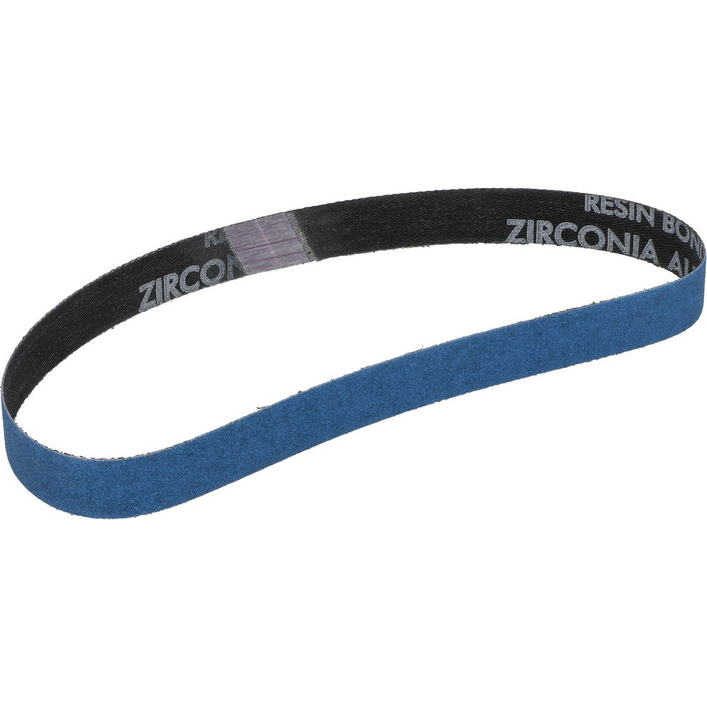 Norton 78072728557 Abrasive Belt 3/4" Wide, 20-1/2" Long, 120 Grit, Zirconia Alumina