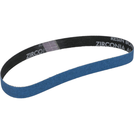 Norton 78072728557 Abrasive Belt 3/4" Wide, 20-1/2" Long, 120 Grit, Zirconia Alumina