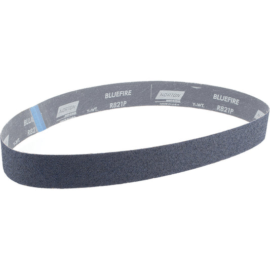 Norton 78072727103 Abrasive Belt 2" Wide, 48" Long, 36 Grit, Zirconia Alumina