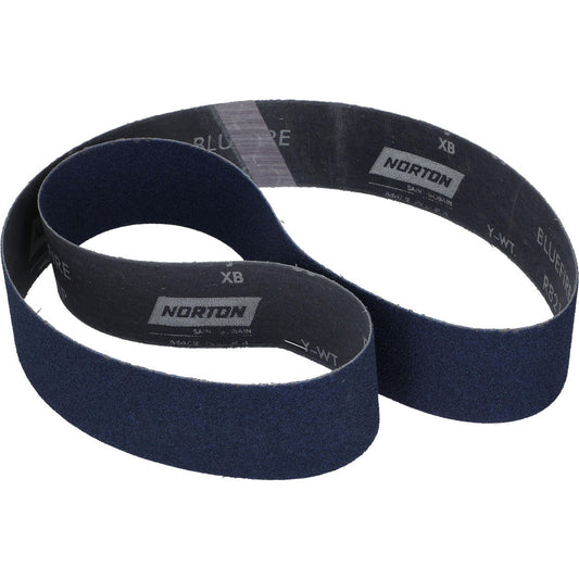 Norton 78072727100 Abrasive Belt 2" Wide, 48" Long, 60 Grit, Zirconia Alumina