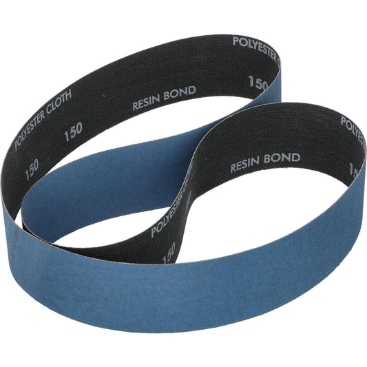 Norton 78072728613 Abrasive Belt 2" Wide, 48" Long, 150 Grit, Zirconia Alumina