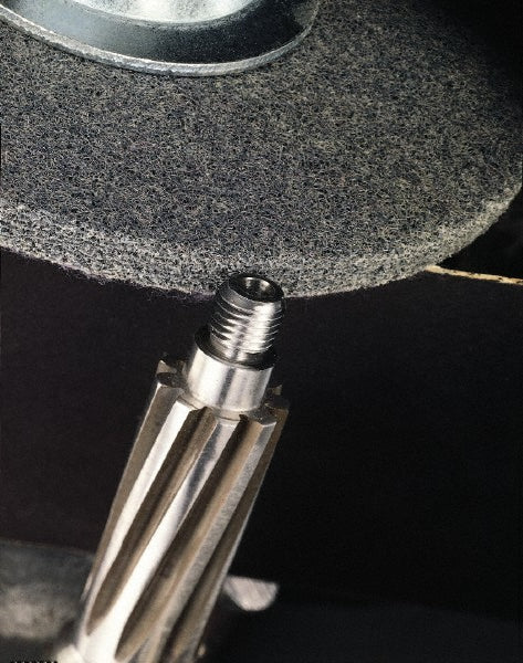 3M 7010329234 Deburring Wheel  14" Dia,  1/2" Face Width,  1-1/4" Hole,  Density 2 N/A Silicon Carbide