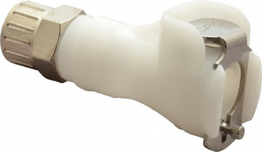 CPC Colder Products PMC1304NA Push-to-Connect Tube Fitting Thru, Straight, 1/4" OD