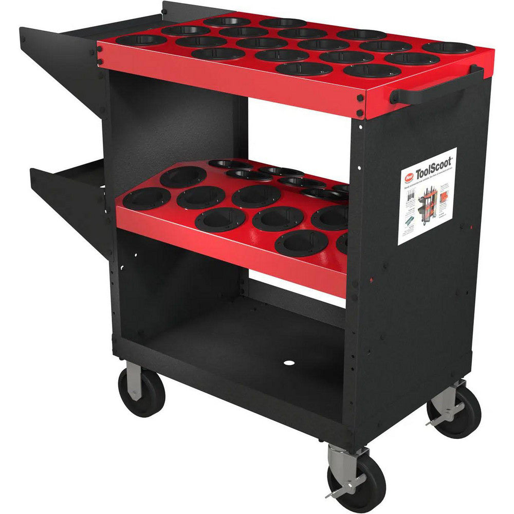 Huot 13950 36 Tool Capacity, 50 Taper Size ToolScoot CNC Tool Cart