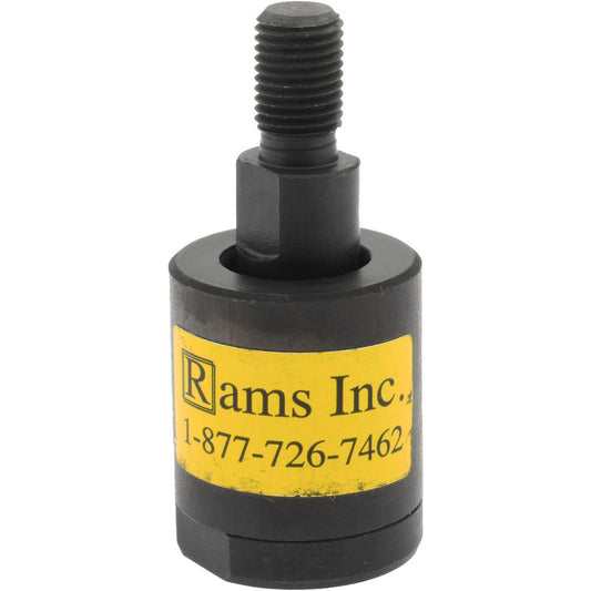 Steiner Mfg, Inc. Dba Rams Inc RM437-20 Air Cylinder Self-Aligning Rod Coupler 7/16-20 Thread, Alloy Steel, Use with Hydraulic & Pneumatic Cylinders