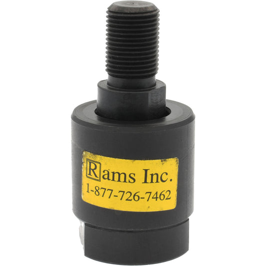 Steiner Mfg, Inc. Dba Rams Inc RM750-16 Air Cylinder Self-Aligning Rod Coupler 3/4-16 Thread, Alloy Steel, Use with Hydraulic & Pneumatic Cylinders