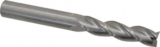 Kennametal 5059167 Square End Mill 1/2'' Dia, 2'' LOC, 1/2'' Shank Dia, 4-1/2'' OAL, 3 Flutes, Solid Carbide