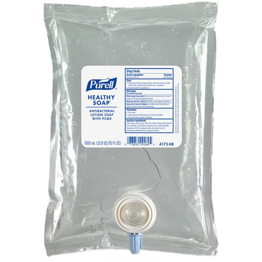 PURELL 4173-08 Hand Cleaners & Soaps Product Type Soap  Scent Clear  Container Type Dispenser Refill  Container Size 1000 mL  Form Lotion  Series CS2