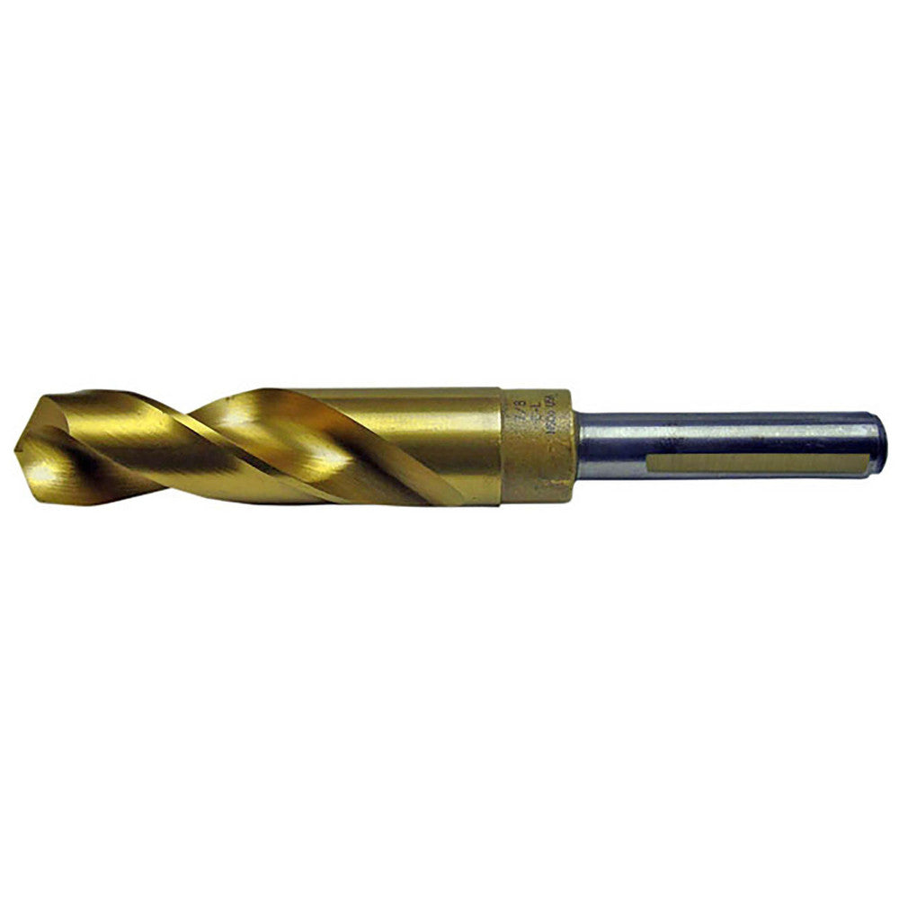 Chicago-Latrobe 53642 Reduced Shank Drill Bit 21/32'' Dia, 1/2'' Shank Dia, 118 °, Cobalt