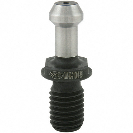 Techniks 21003-45 Retention Knob CAT40, 5/8-11 Thread, 45 &deg Angle Radius, 0.59" Knob Dia